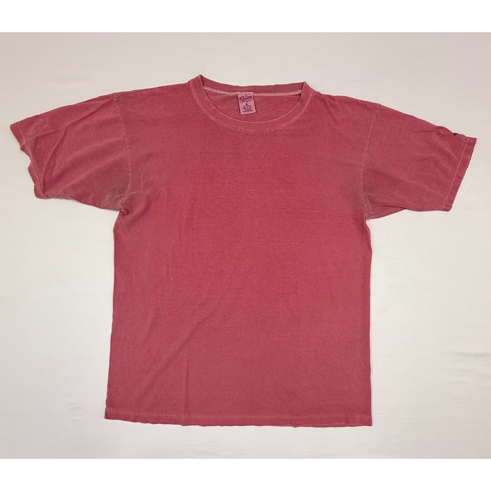 Vintage Distressed Old Navy Mens Red Cotton‎ T Shirt Size Small